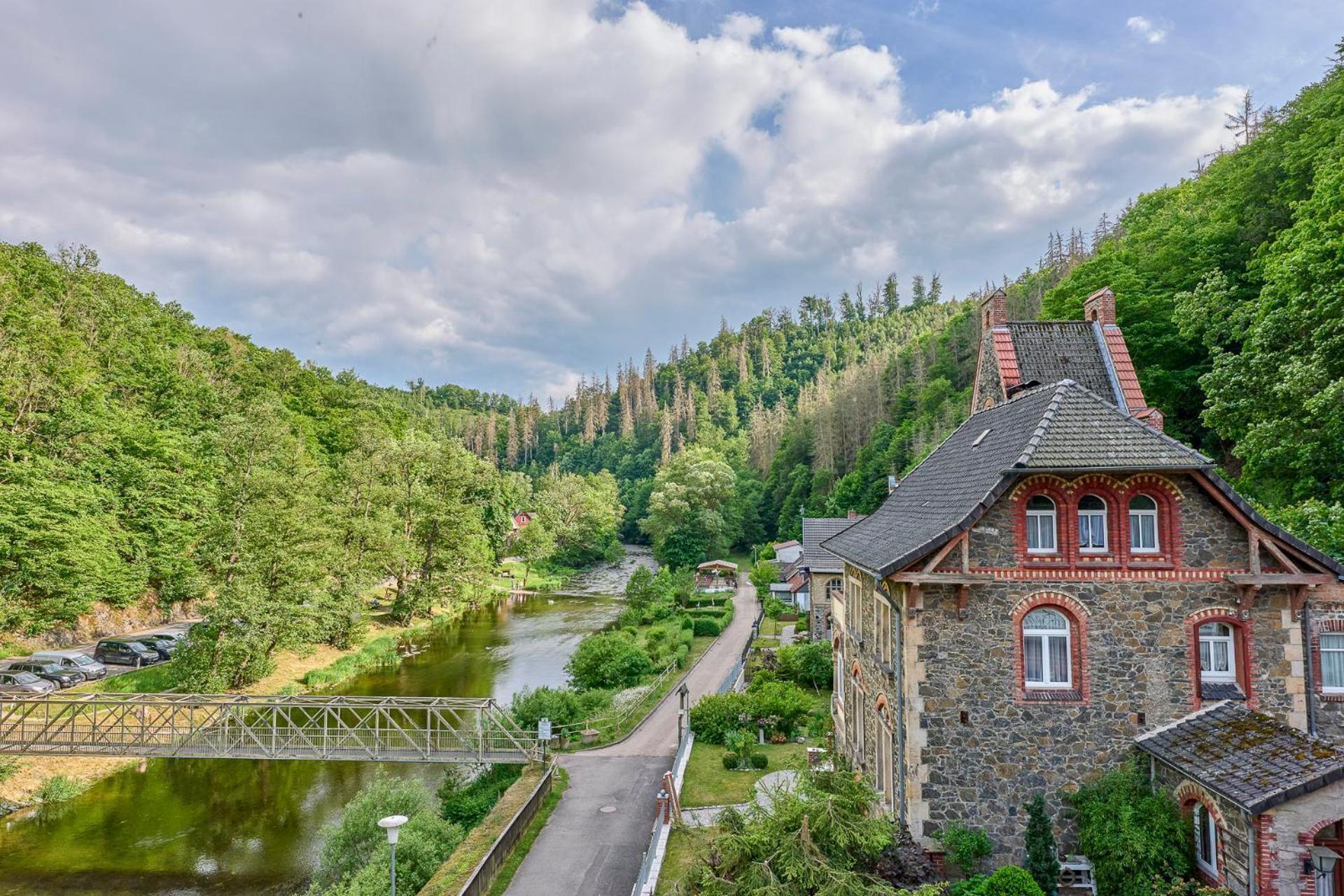 Hotel Bodeblick Thale Exterior photo